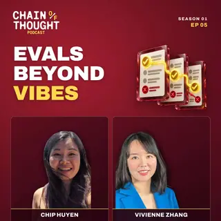 Cover art for Practical Lessons for GenAI Evals | Chip Huyen & Vivienne Zhang