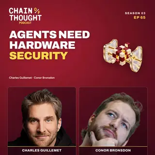 Cover art for You Can't Secure an AI Agent with Software | Charles Guillemet, Ledger